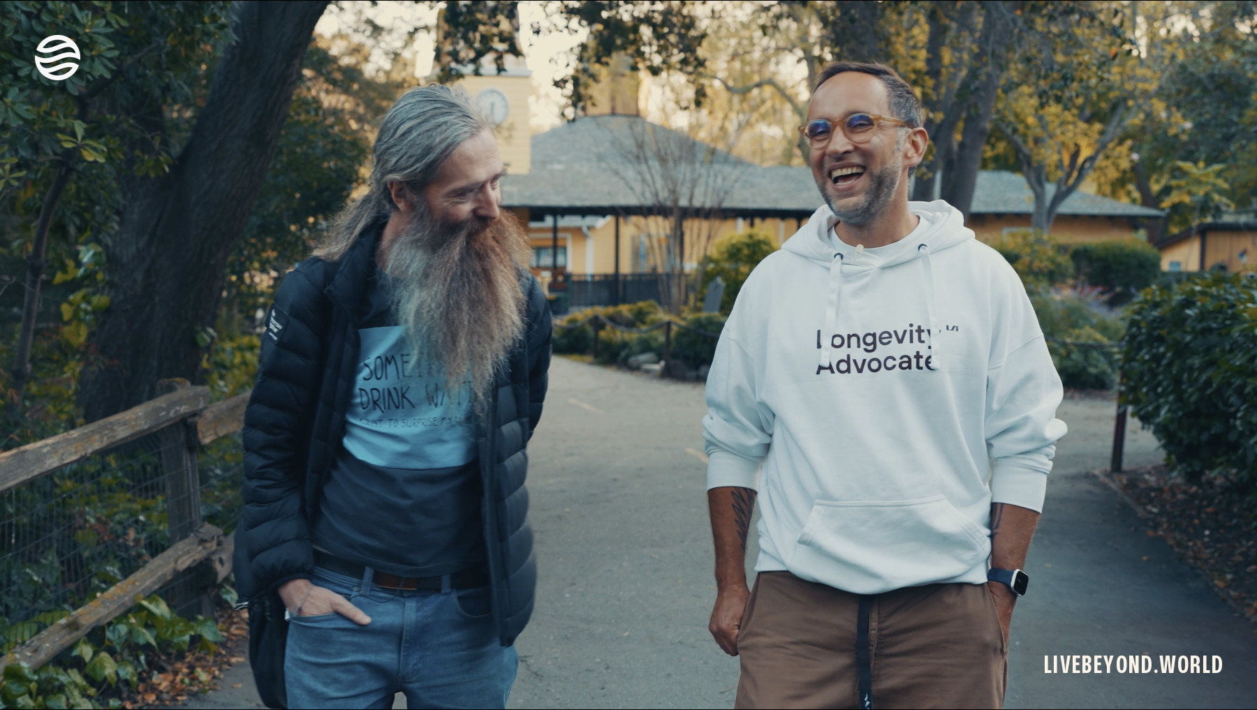 Mit Aubrey de Grey, Los Gatos, Kalifornien, 2024.