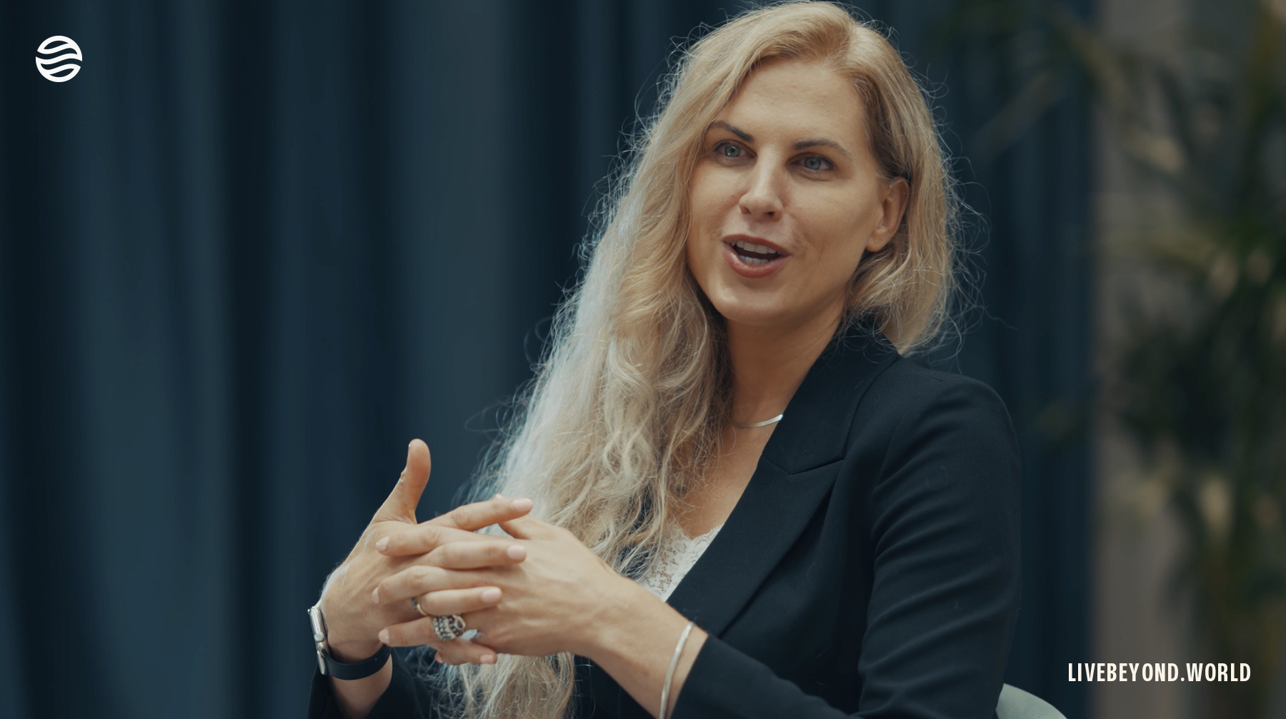 Liz Parrish au Longevity Summit, Dublin, août 2023.