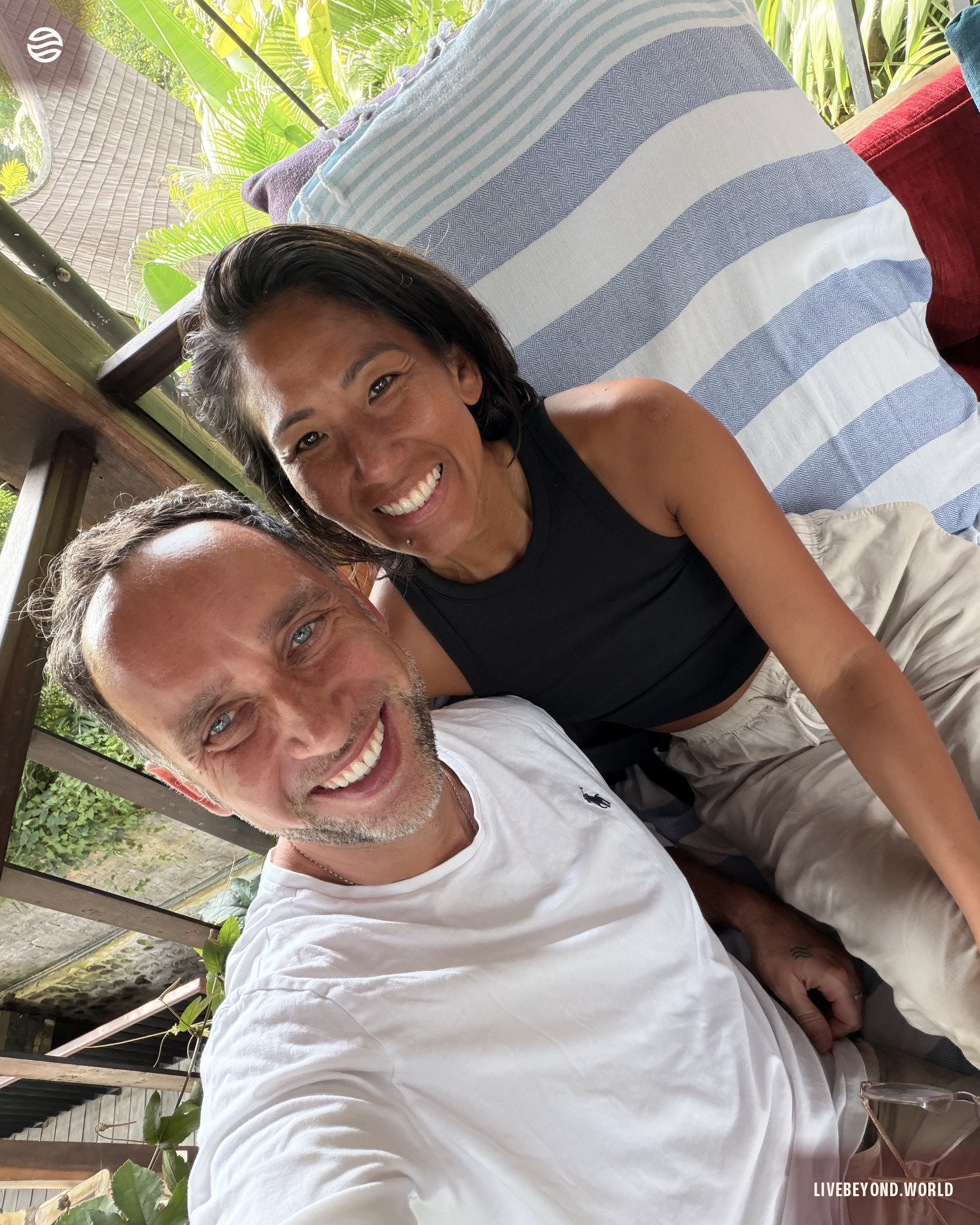 Olivia Lesslar y Marek, Bali, 2026.