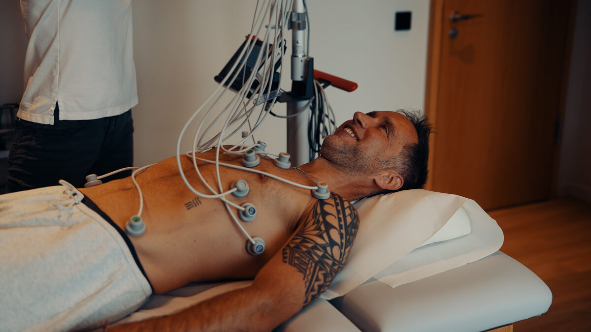 Marek durante un ECG — YEARS, Berlino
