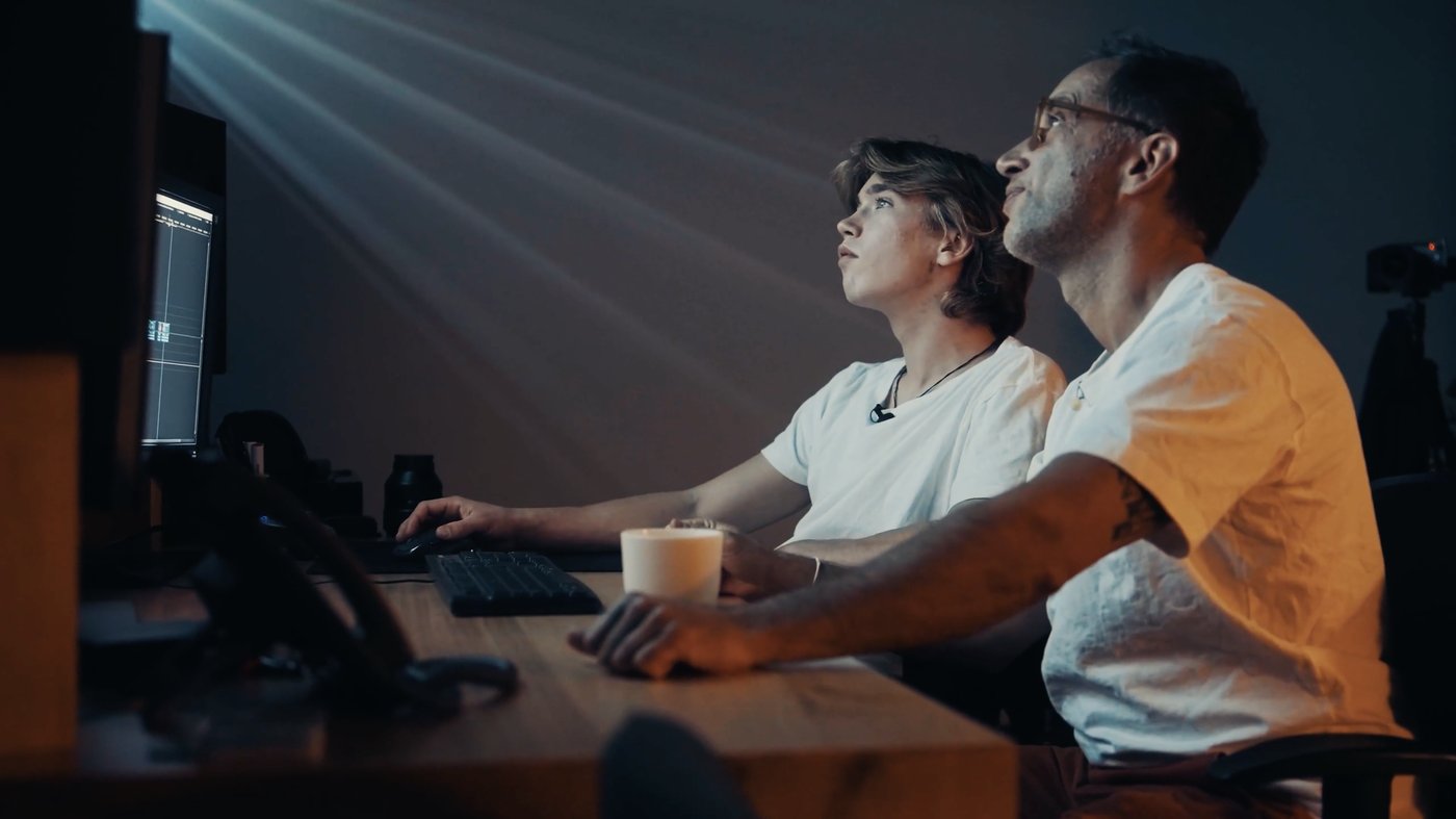 Editing the film