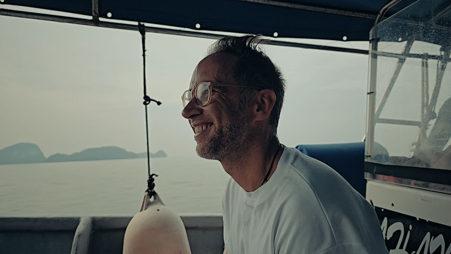 Thailand boat smile