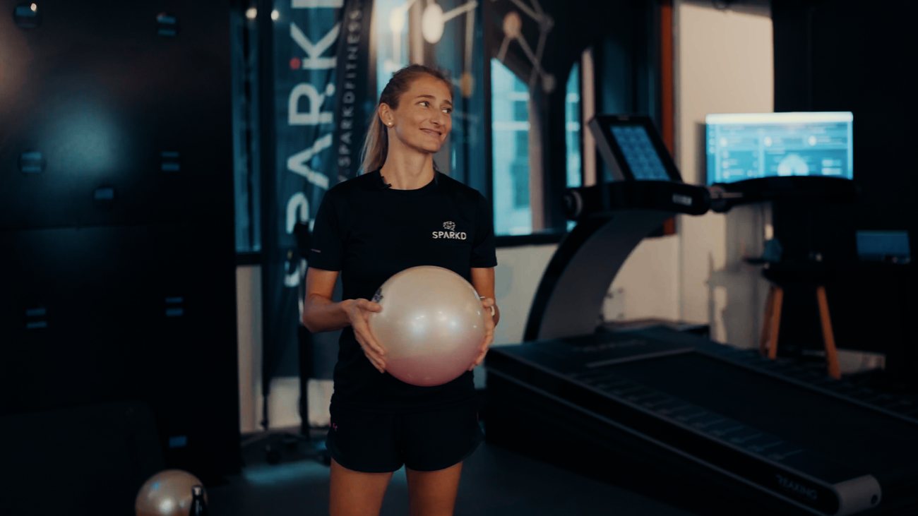 Anna Milani — In the gym