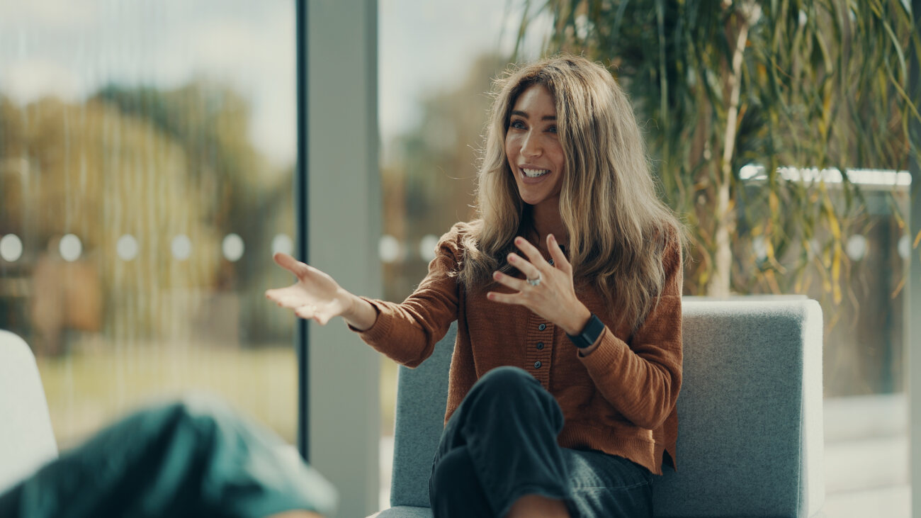 In conversation