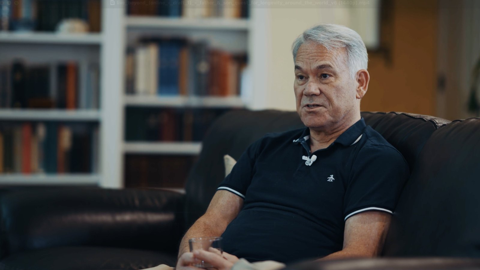 Dave Gobel at home in Virginia during the Live Beyond conversation