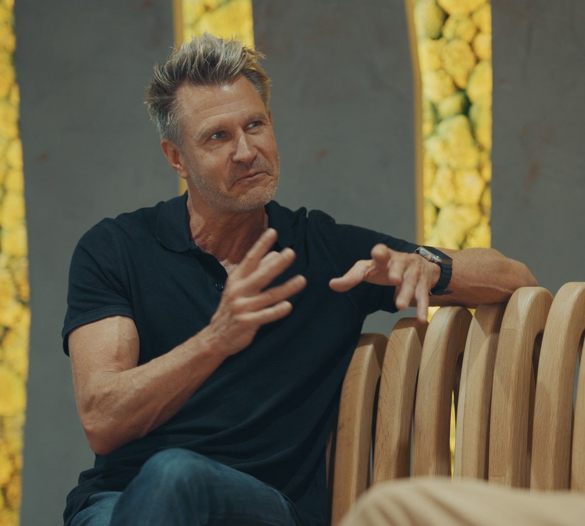 David Karow during the Live Beyond interview in San Diego