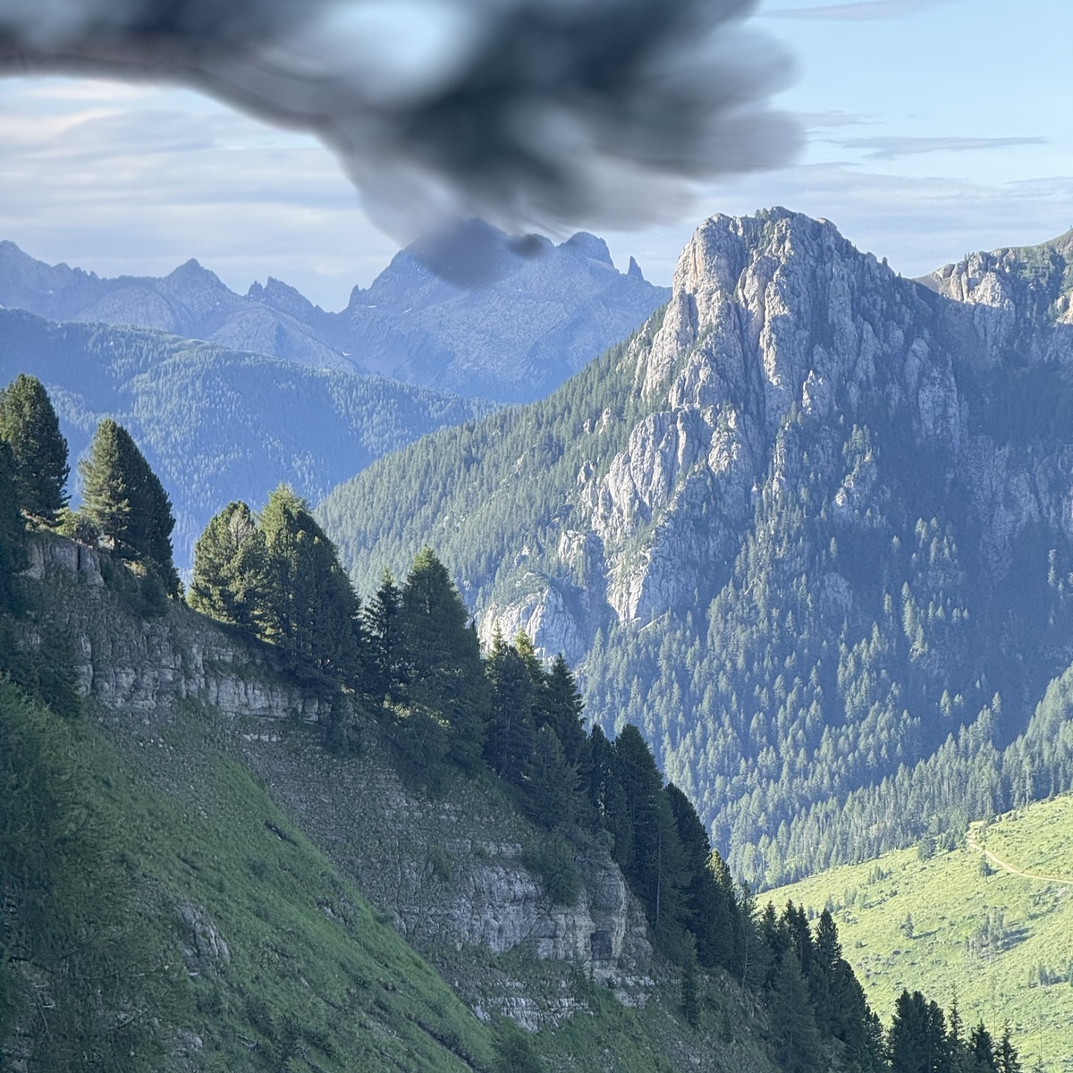 The Alps above Merano, Italy