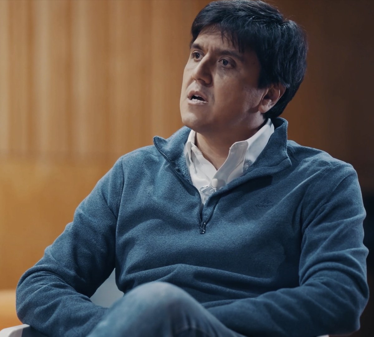 Felipe Salech during the Live Beyond interview in Santiago, Chile
