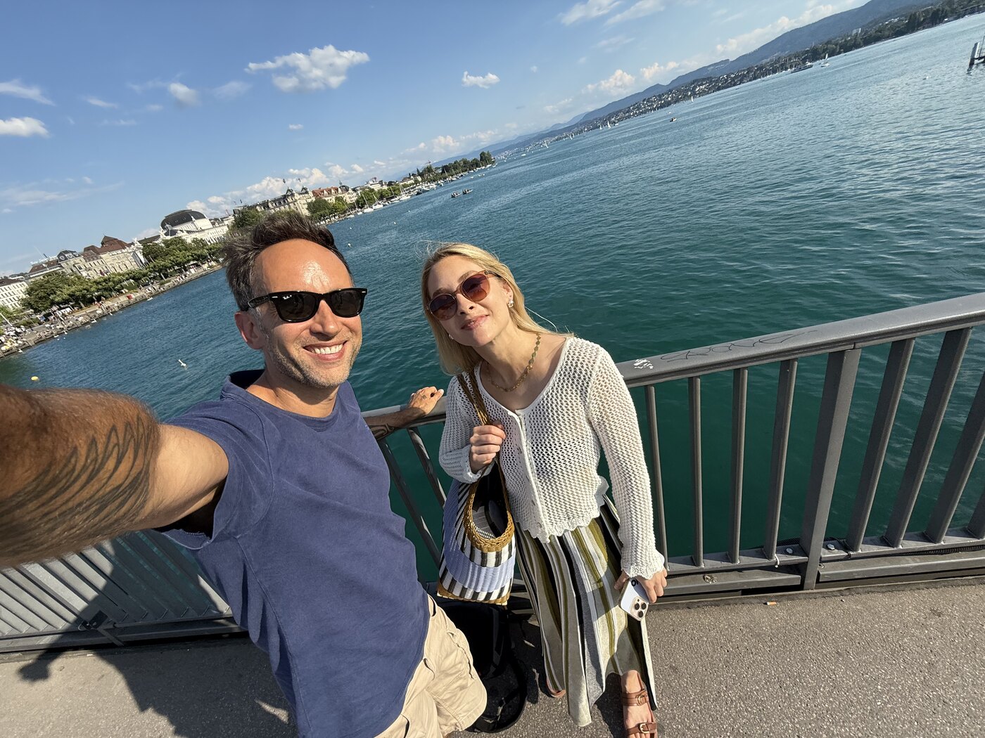 Francesca Viganò and Marek training in Zurich