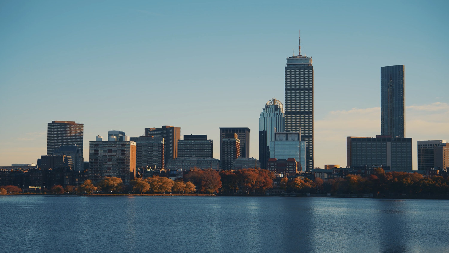 The Charles river in Boston during the Biomarkers of Aging conference