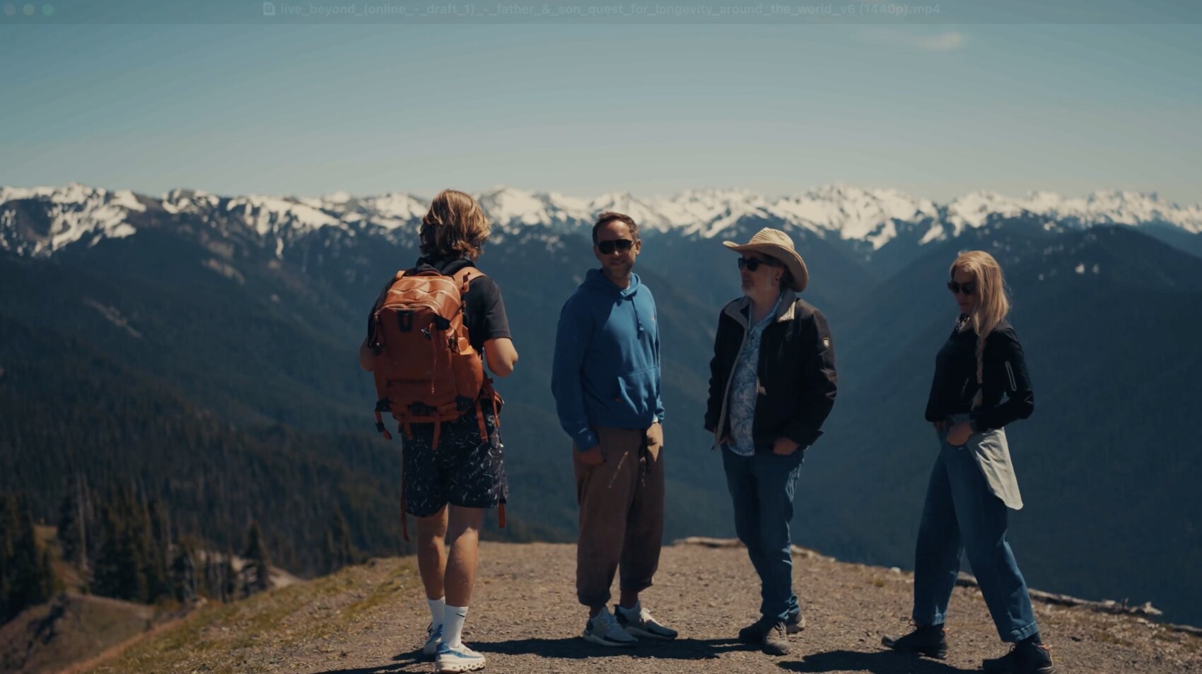 Marek and Alek with Liz Parrish and her husband