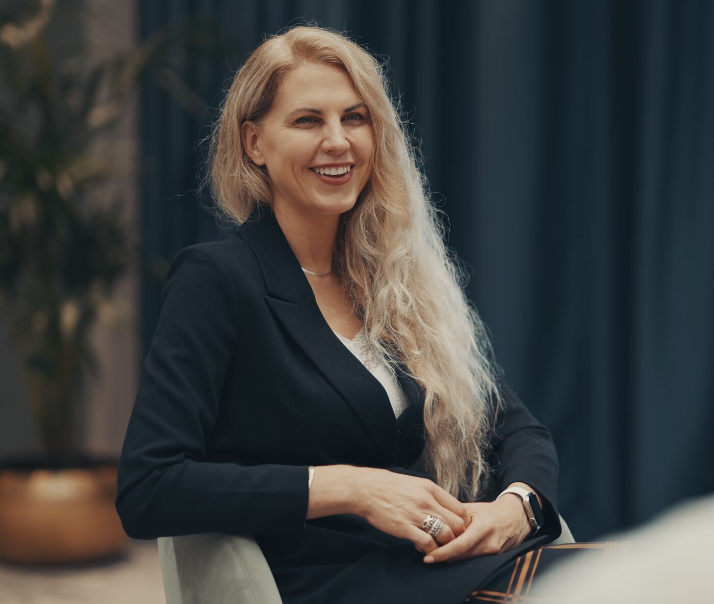 Portrait of Liz Parrish, Founder and CEO of BioViva Sciences
