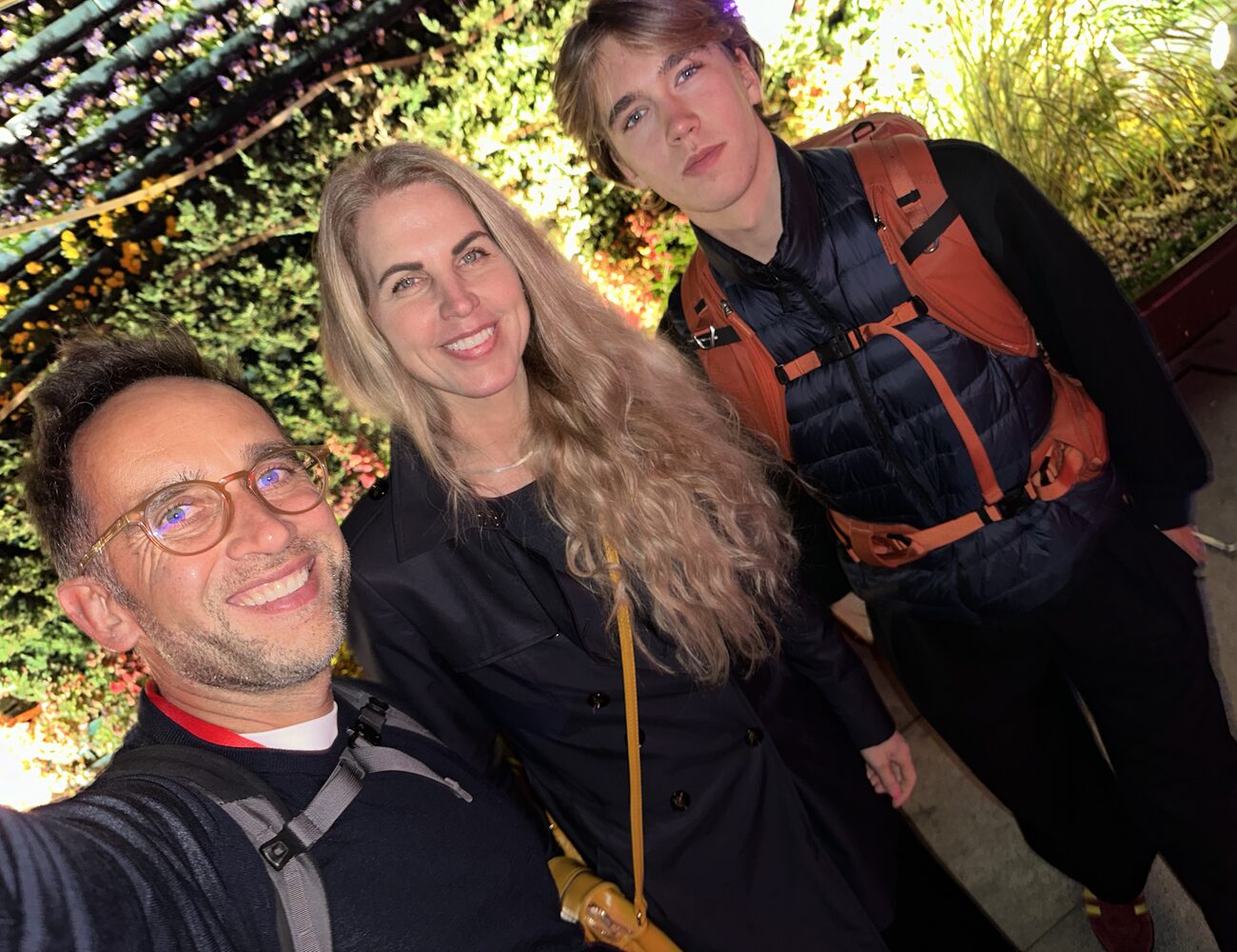 Marek, Liz Parrish and Aleksander together in Shanghai, 2023