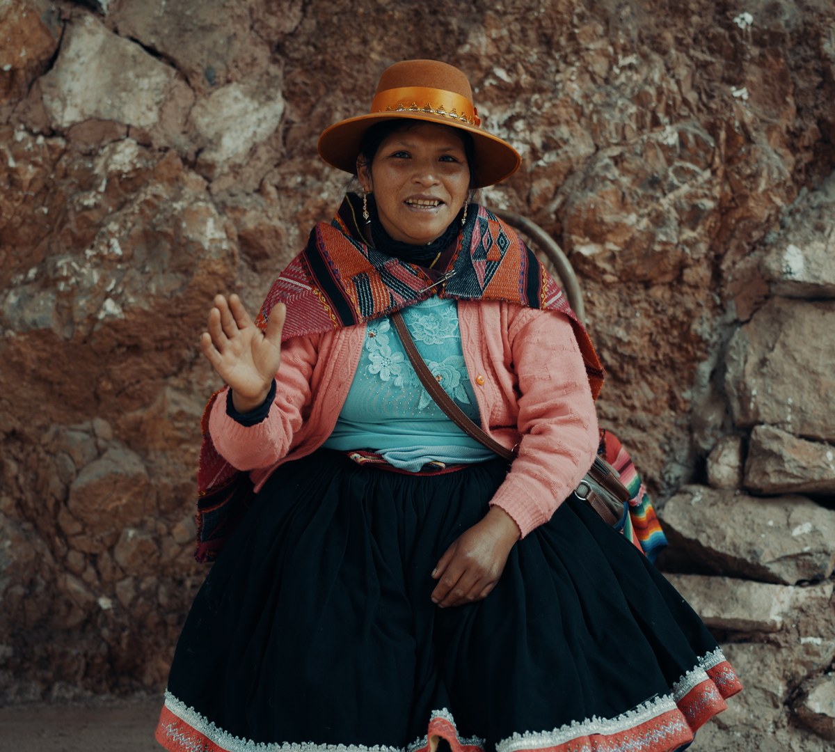 Maestra Lucia in the Sacred Valley near Cusco, Peru