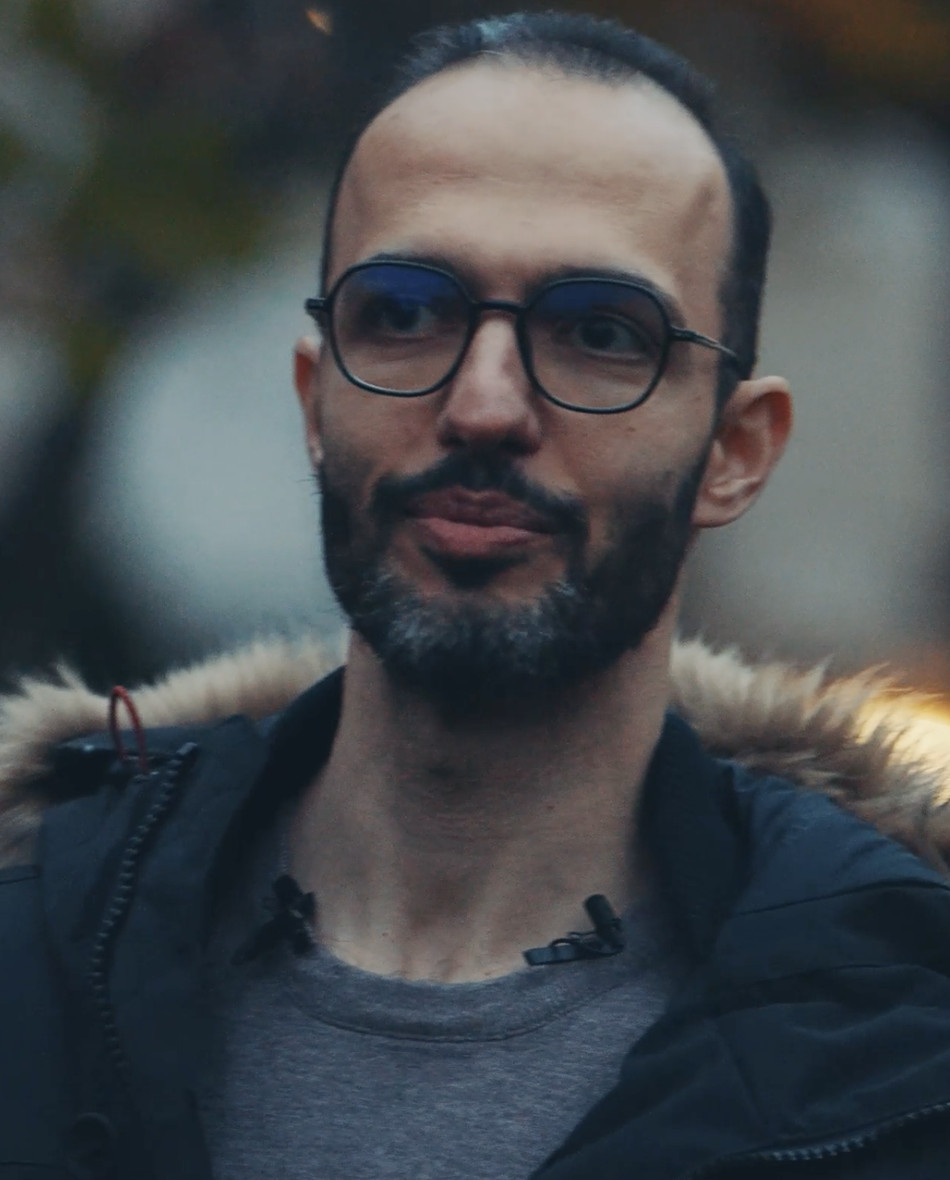 Mahdi Moqri during the Live Beyond interview in Boston, November 2024