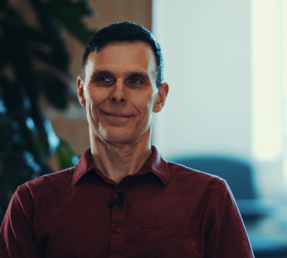 Matt Kaeberlein during the Live Beyond interview in Seattle