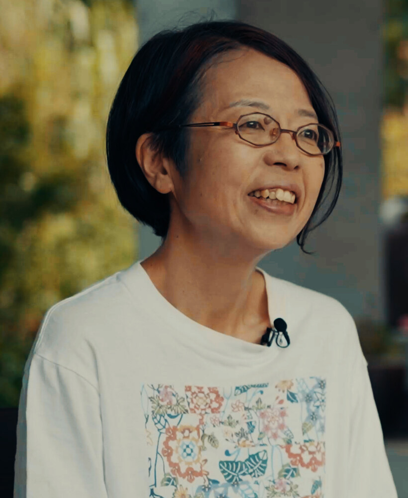 Mikiko Kumagai, our host in Nanjo, Okinawa