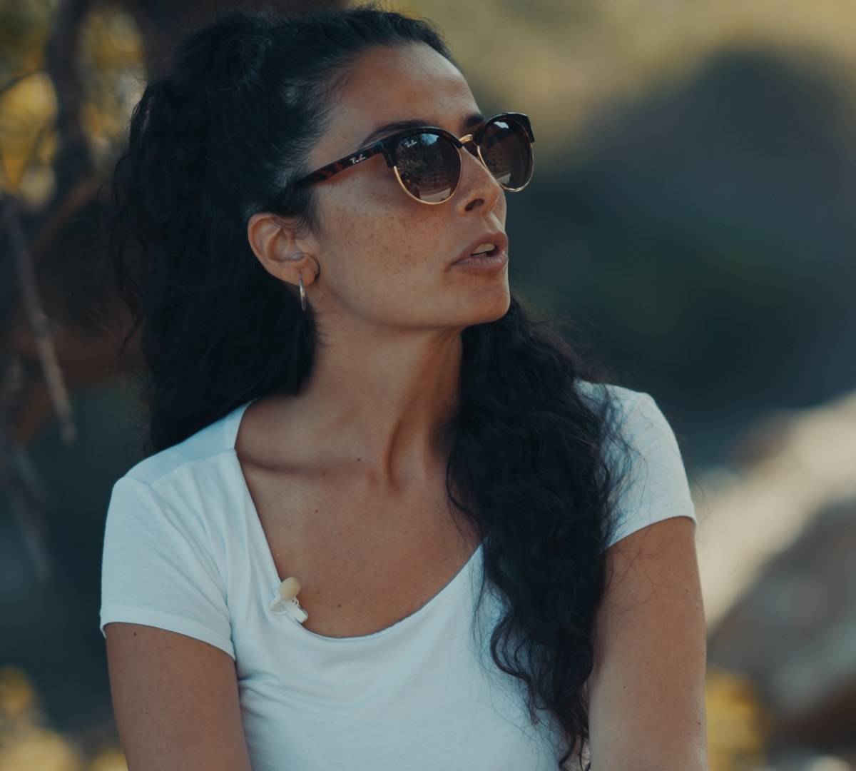 Paola Demurtas in the Sardinian blue zone