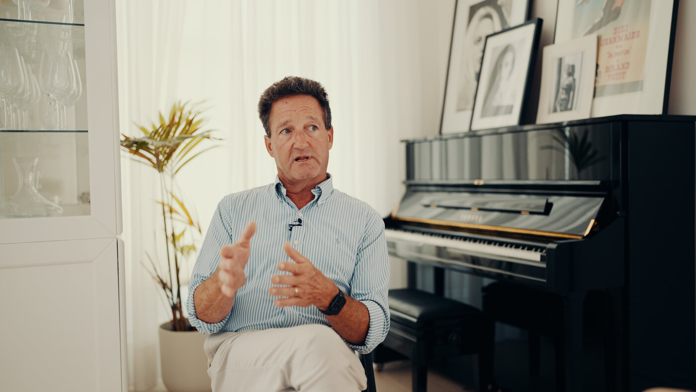 Patrick Sewell in conversation, London