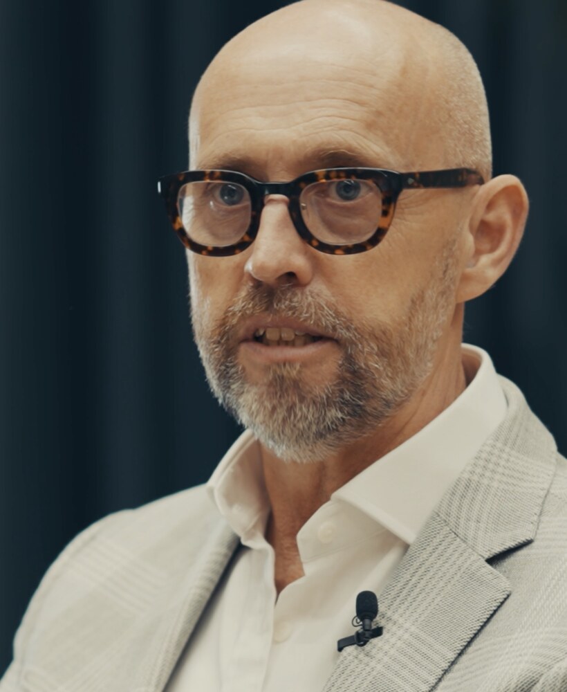 Phil Newman during his Live Beyond interview in Dublin