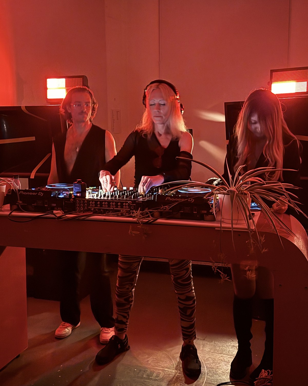 Tina Woods DJing in London, 2025