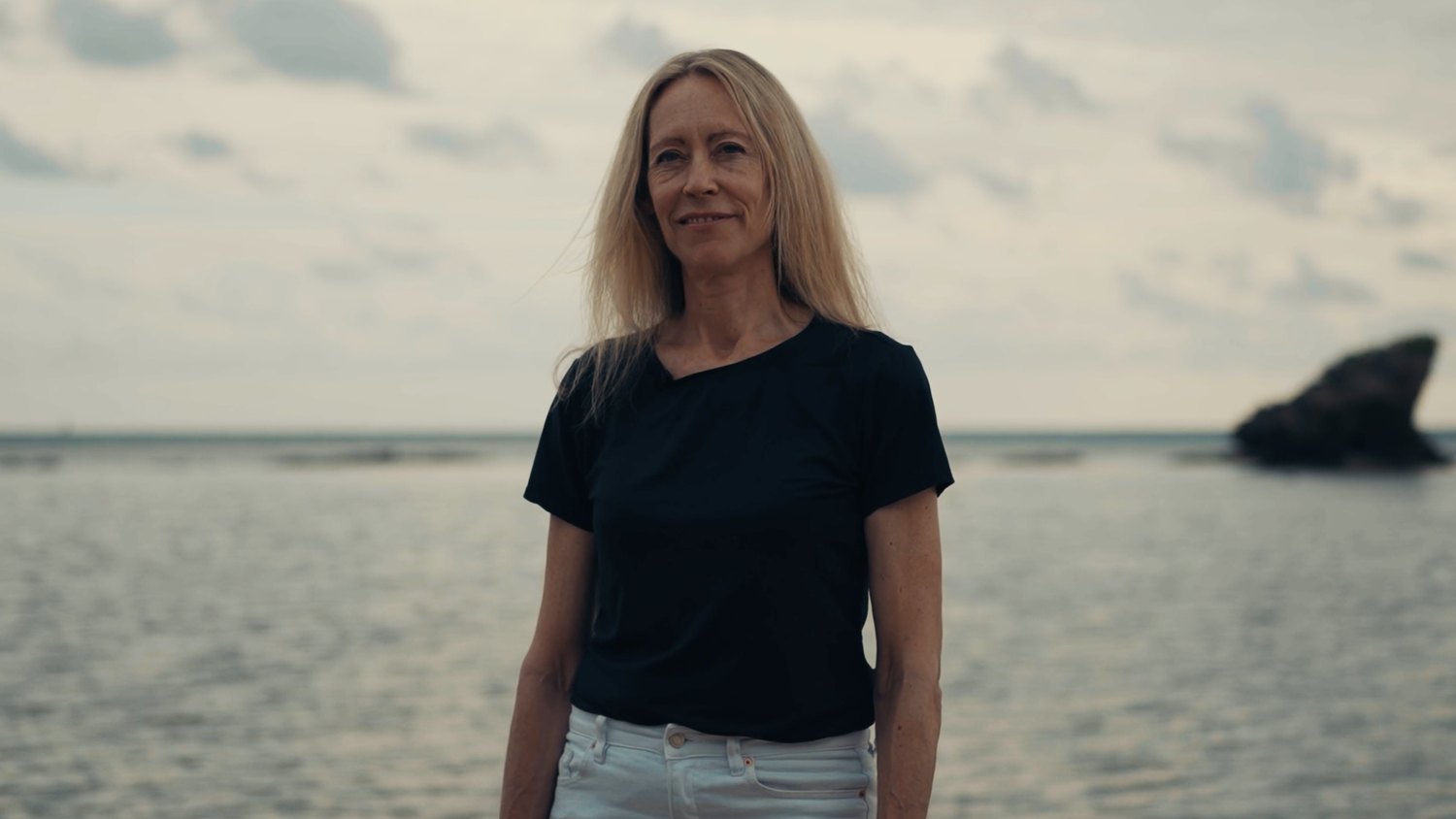 Tina Woods in Okinawa