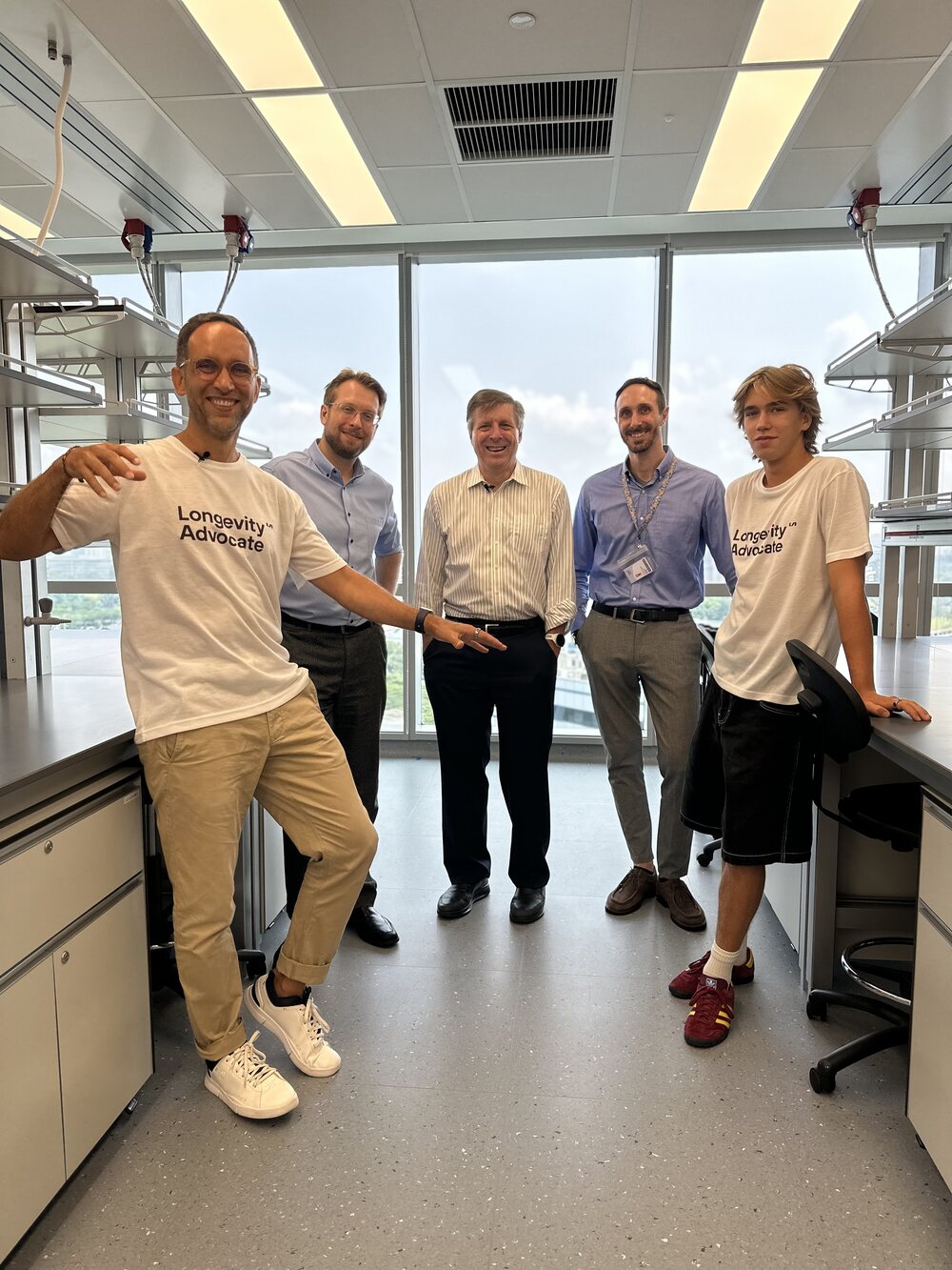 In the NUS lab
